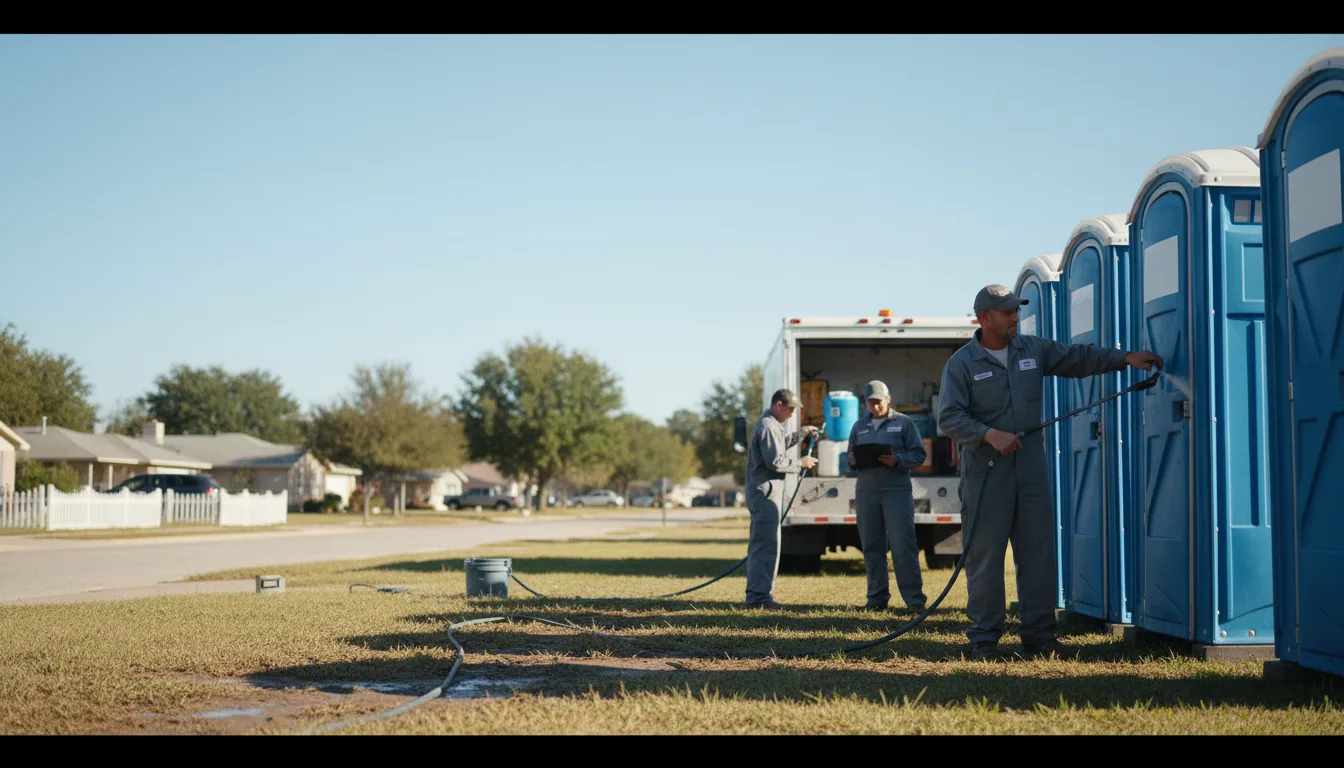 Long-Term Portable Toilet Rental in Grady, NM near me